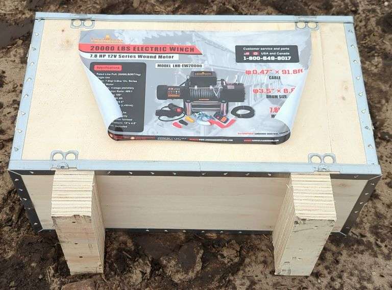 (AK) Land Honor 20,000 Lbs Electric Winch