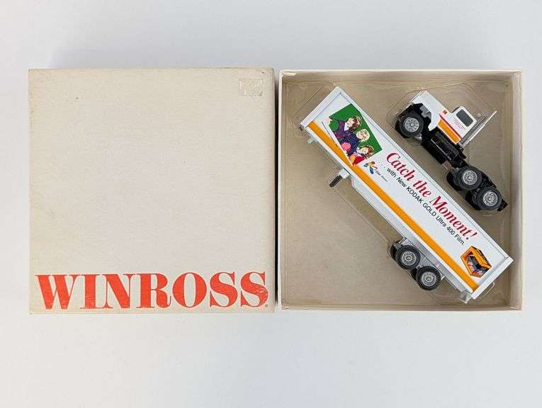 1/64 Winross Kodak Film Company Semi Truck & Trailer - Kraft Auction ...