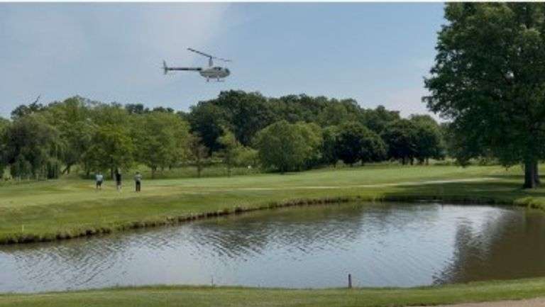 Helicopter Ball Drop