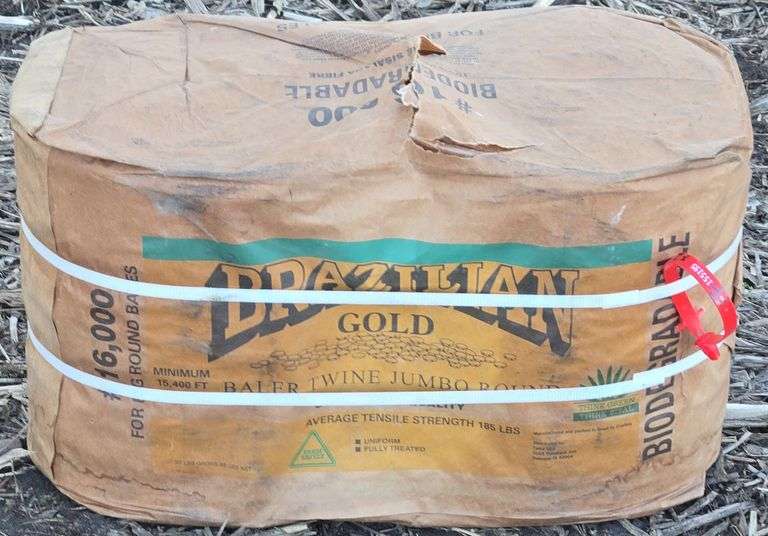 (FF) Brazilian Gold Baler Twine Jumbo Round Rolls