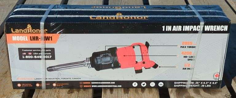 (AK) Land Honor 1"Impact Wrench