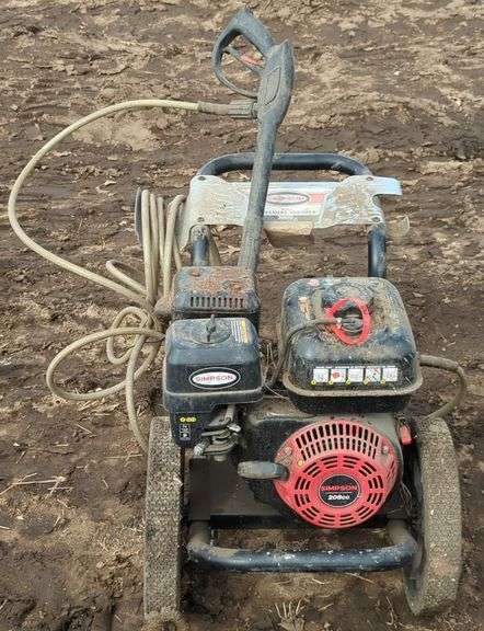 (AB) Simpson Mobile Pressure Washer