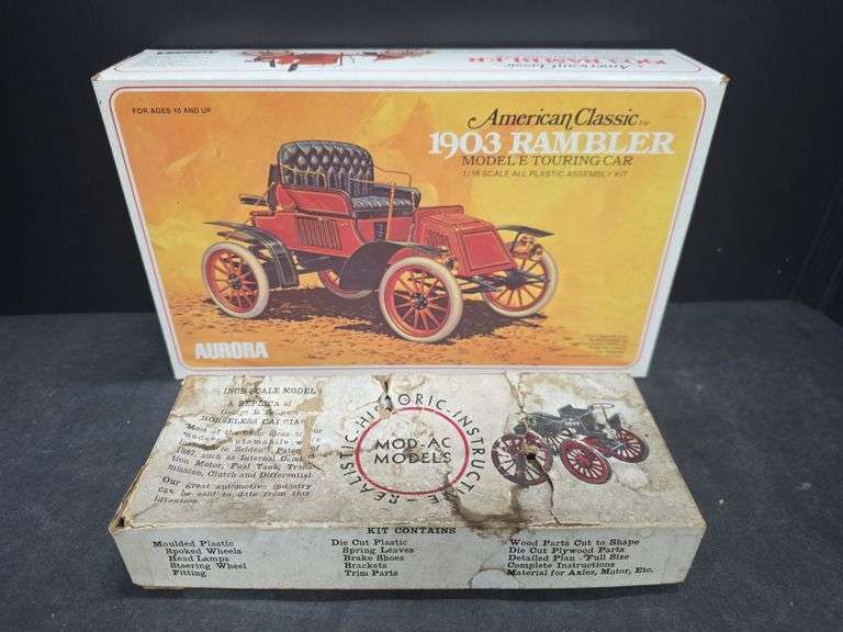 (X) American Classic 1903 Rambler Model E Touring Car And George B ...