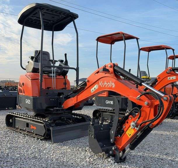 2025 ABOSS GH25 Mini Hydraulic Excavator - Kraft Auction Service, LLC