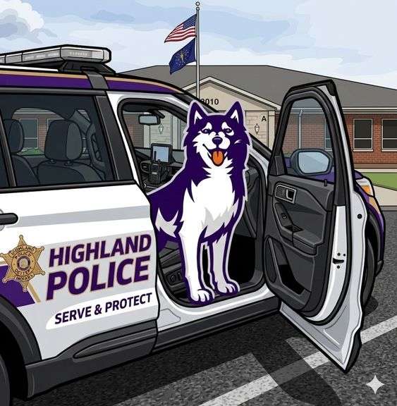 Police Ride Home from School