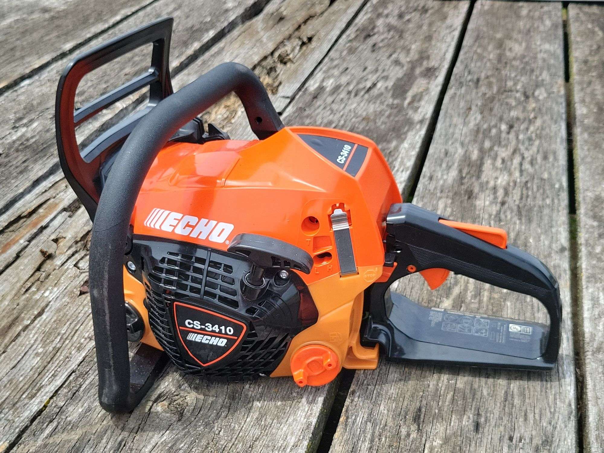 CC) ECHO CS-3410 Gas Powered Rear Handle Chainsaw - Kraft Auction