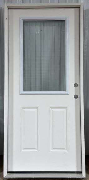 REEB 36" 1/2 View LH Pre-Hung Exterior Door