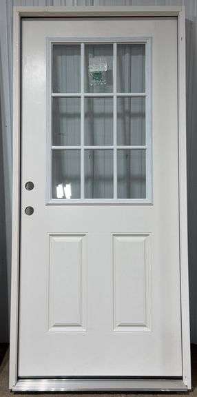 REEB 36" 9L RH Pre-Hung Exterior Door