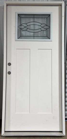 REEB 36" 1/4 Craft RH Pre-Hung Exterior Door