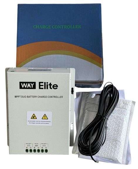 (40) Venus Solar MPPT 30A Duo-Bat 12V/24V Solar Charge Controller