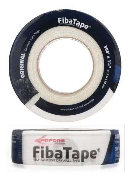 (6) Boxes of 24pc 1 7/8” X 300’ Original FibaTape Drywall Tape Rolls/Case (Total of 144 Rolls)