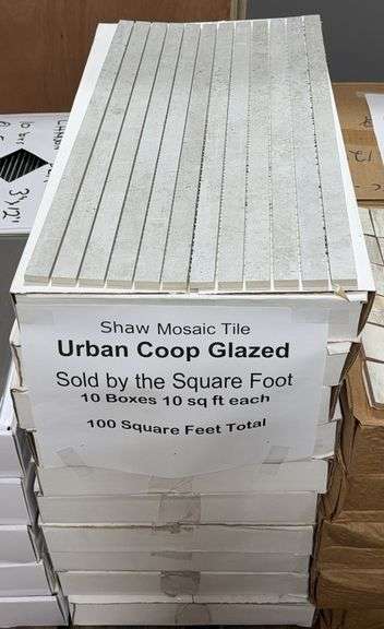 Shaw URBAN COOP GLAZED 11.5" x 24" Mosaic Tile