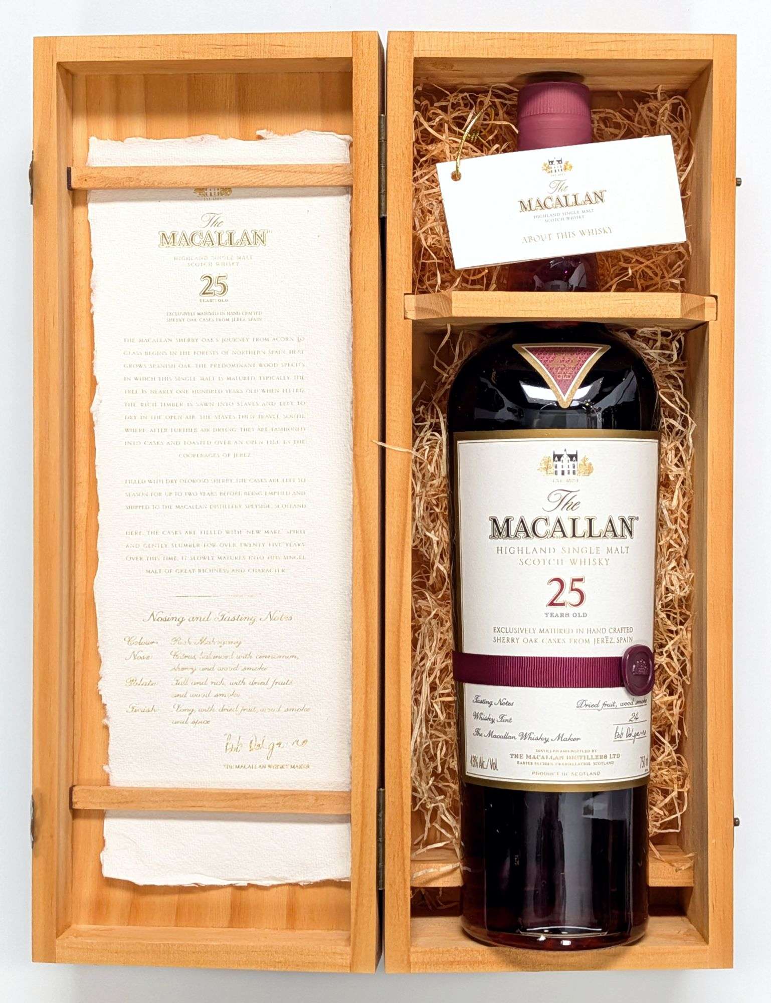 The Macallan 25 Year Old Single Highland Malt Scotch-Whiskey