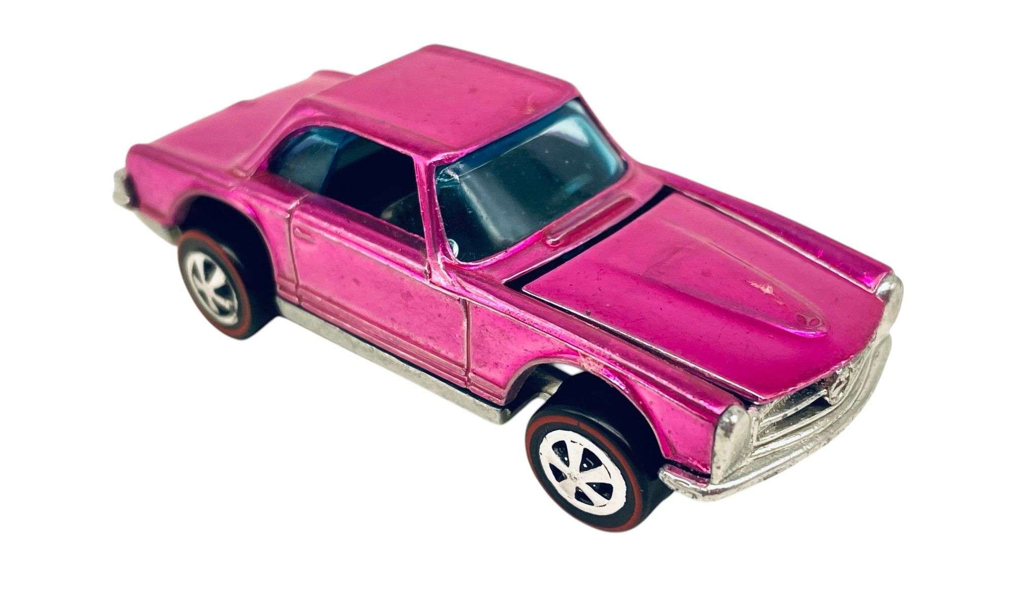 1968 Hot Wheels Mercedes Benz 280SL Red Line - Kraft Auction