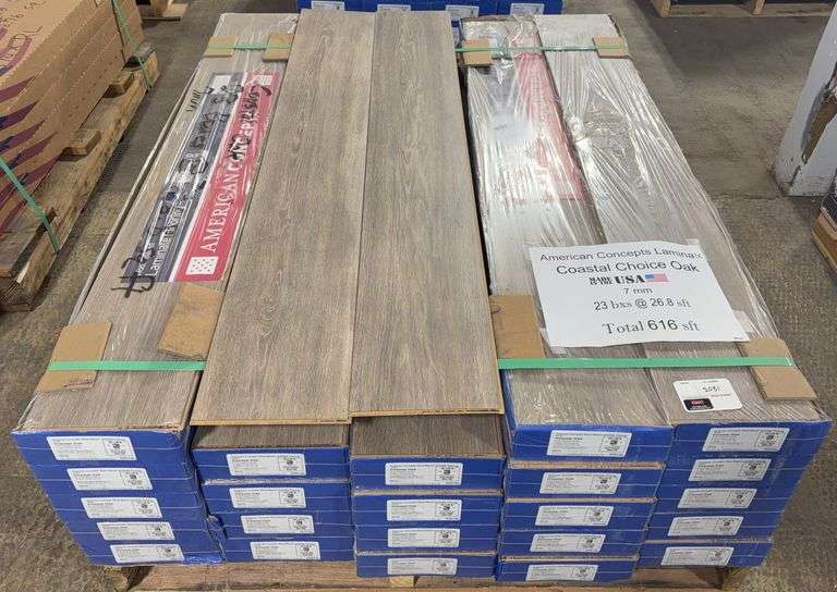American Concepts COASTAL OAK Wood-Based Laminate Flooring