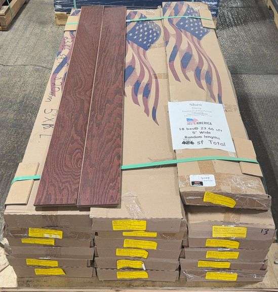 Shaw CHERRY Engineered Carved Hardwood Flooring