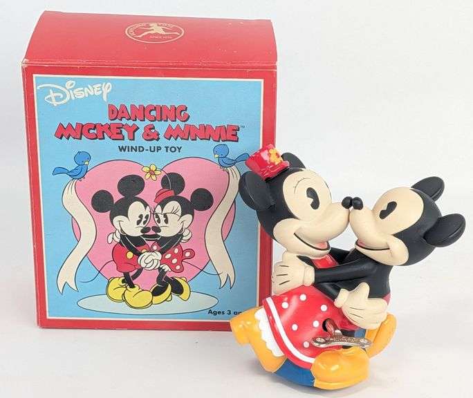 Disney Windup Dancing Mickey & Minnie Mouse Toy