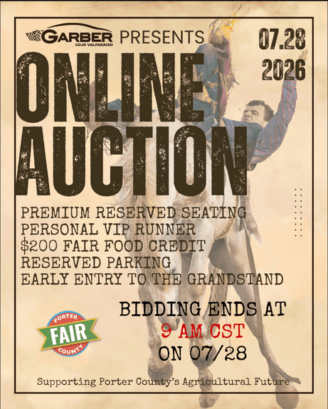 Porter County Fair - Rodeo & Bull Riding VIP Experience Auction