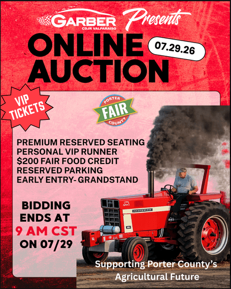 Porter County Fair - Truck and Tractor Pull VIP Experience Auction