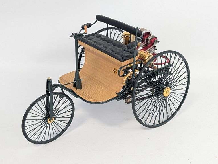1/8 Scale Franklin Mint 1886 Benz Patent Motorwagen Car