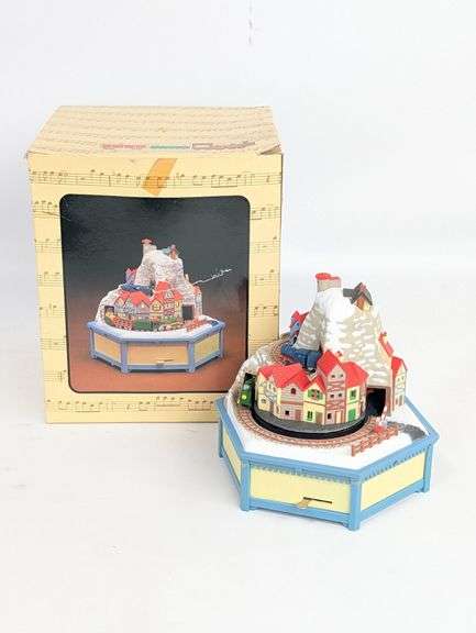 Enesco It's a Small World Alpine Village Christmas Train