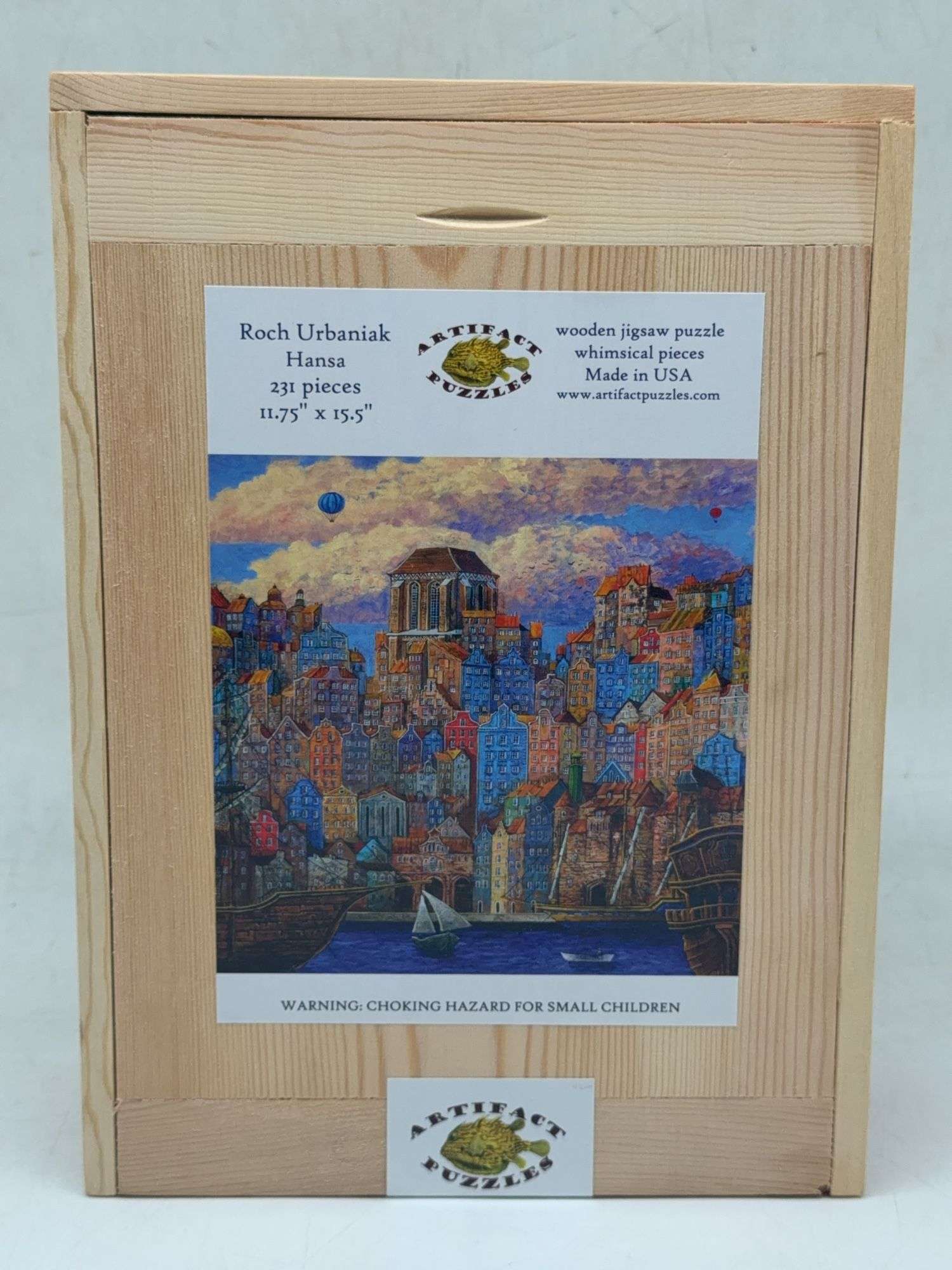 DE) ARTIFACT PUZZLES Roch Urbaniak Hansa 231 Whimsical Wooden