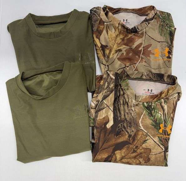 (AM) 4 Under Armour Shirts