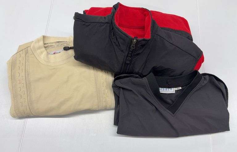 (AM) 3 Jackets Including Napoleon Sport, Elbeco, & Outfitter Trading Co.