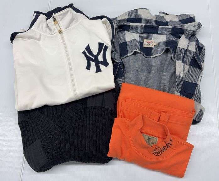 (AM) Long Sleeved Shirts Including Cooperstown Collection, Beretta, & More