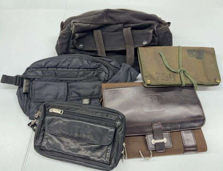 (AM) 5 Bags Including Scully, Rogers, & More