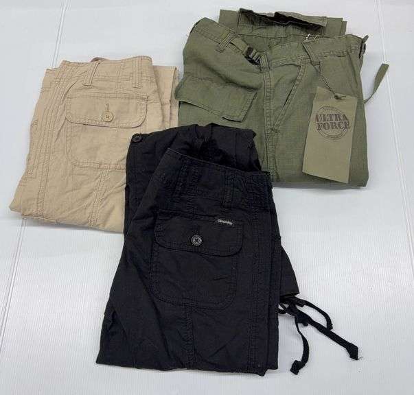 (AM) 3 Pants Including Unionbay & Ultra Force