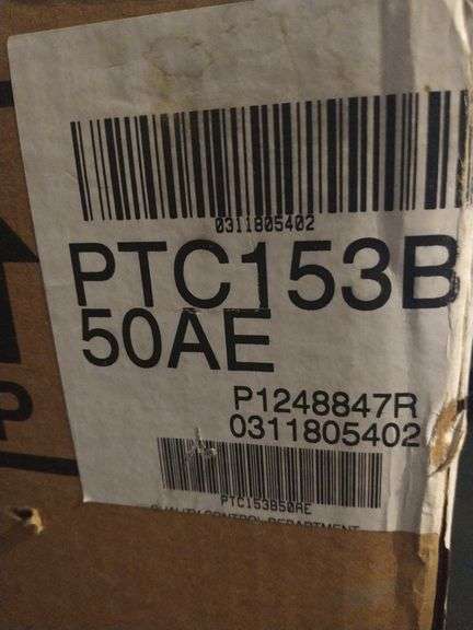 Amana Package Terminal A/C Heat Pump Model # PTC153B50AE