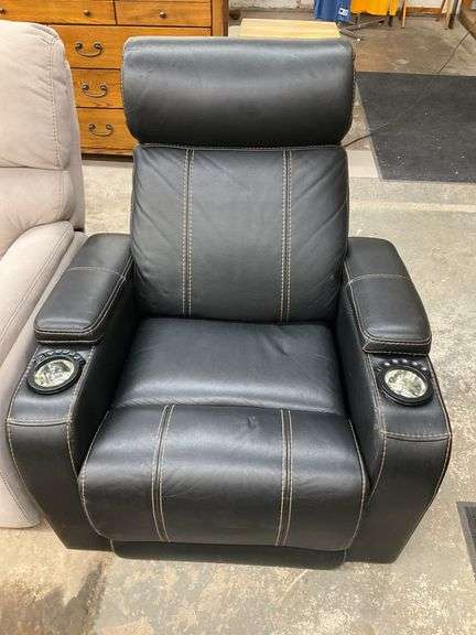 Leather Powered Recliner Chair