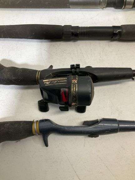 Fishing rod (qty 4) with reels (qty 2)