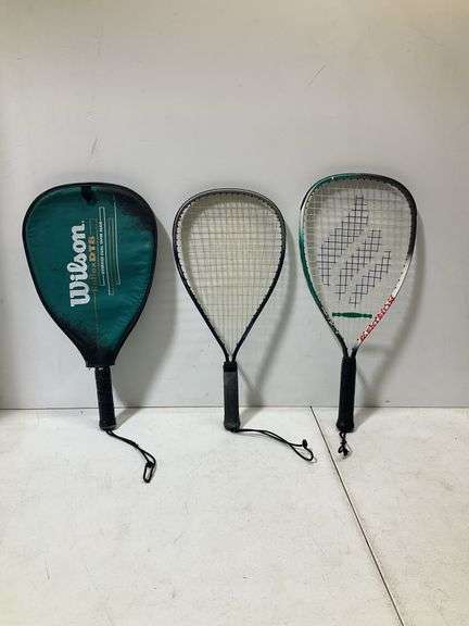 Racket ball rackets (qty 3)