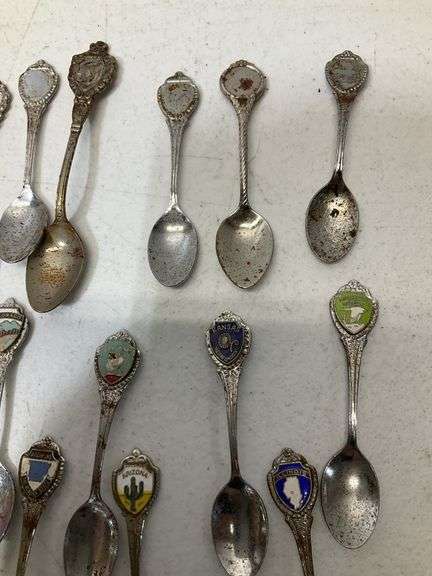 Assorted Collector spoons (qty 23)