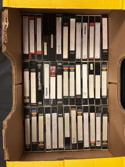 (Qty 39) Miscellaneous VHS lot