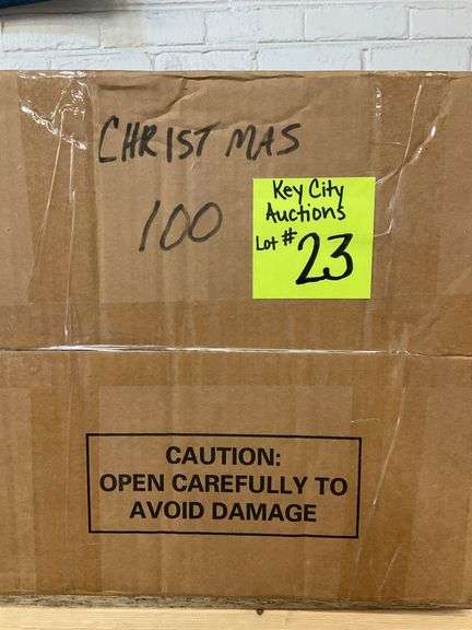 (Qty 100) Christmas LP records mystery box
