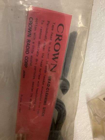 Vintage audio connectors, switches, and cables