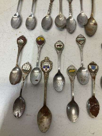 Assorted Collector spoons (qty 23)