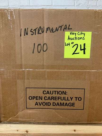 (Qty 100) instrumental LP records mystery box