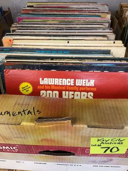 (Qty 120) instrumental LP records