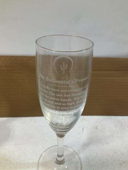 (11) wine and champagne glasses