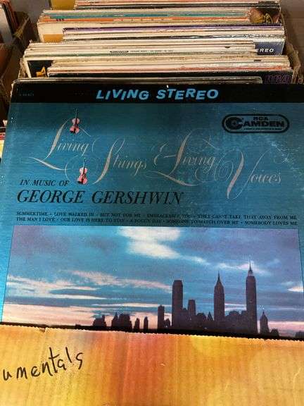 (Qty 120) instrumental LP records