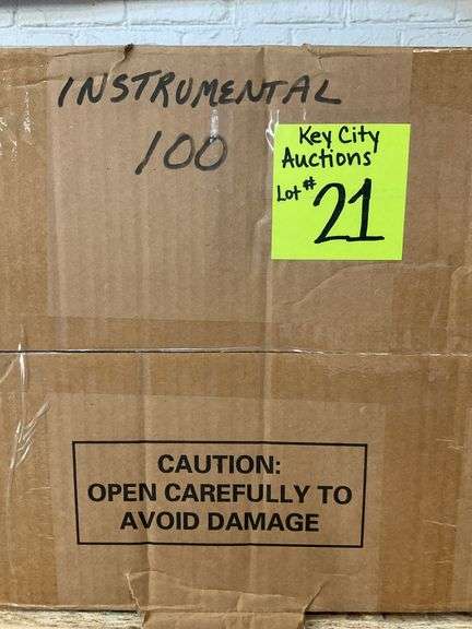 (Qty 100) instrumental LP record mystery box