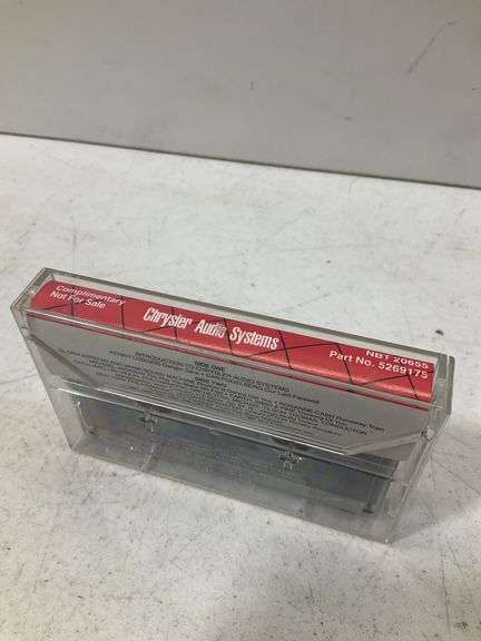 Introduction to Chrysler audio systems cassette tape