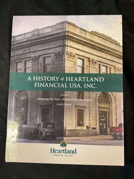 (Sealed) Heartland Financial History Dubuque Book