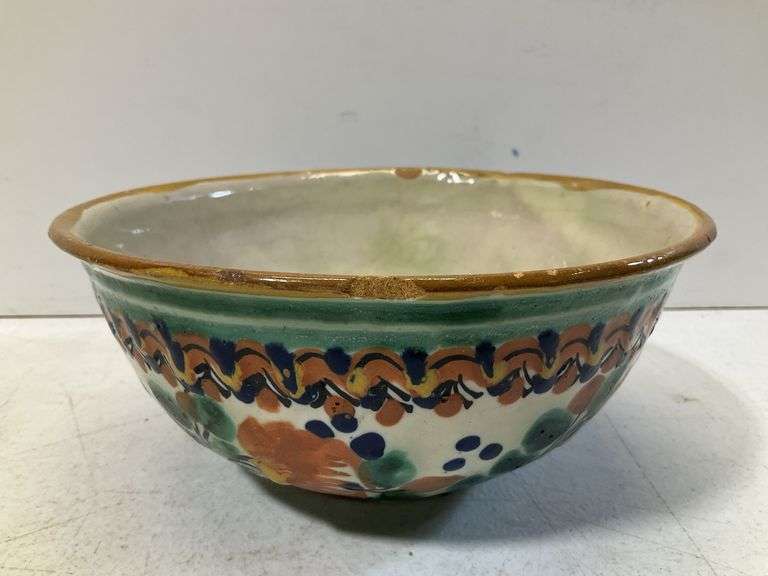 Talavera pottery 8” bowl