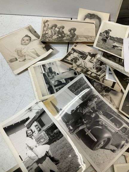 Ziploc of old pictures