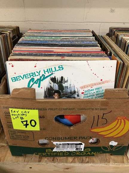 (Qty 115) miscellaneous artist LP records